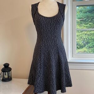 Silence + Noise stretch cut out skater dress